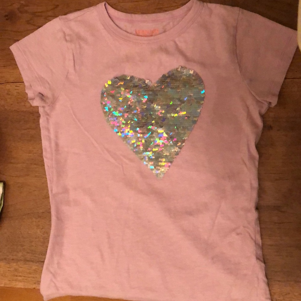 A cute pink size 12 shirt